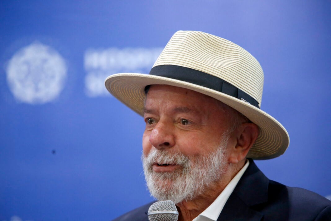 São Paulo (SP), 15/12/2024 - Presidente da República, Luiz Inácio Lula da Silva fala durante entrevista coletiva após cirurgia no hsopital Sírio-Libanês. Foto: Paulo Pinto/Agência Brasil