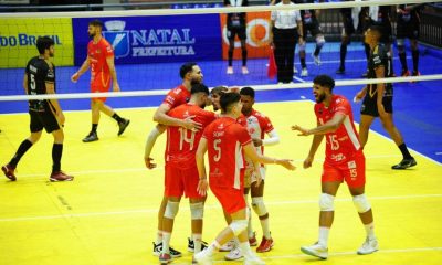 O alvirrubro venceu o Alta Floresta por 3 sets a 0 no Palácio dos Esportes. Foto: Jô Alcântara/América FC