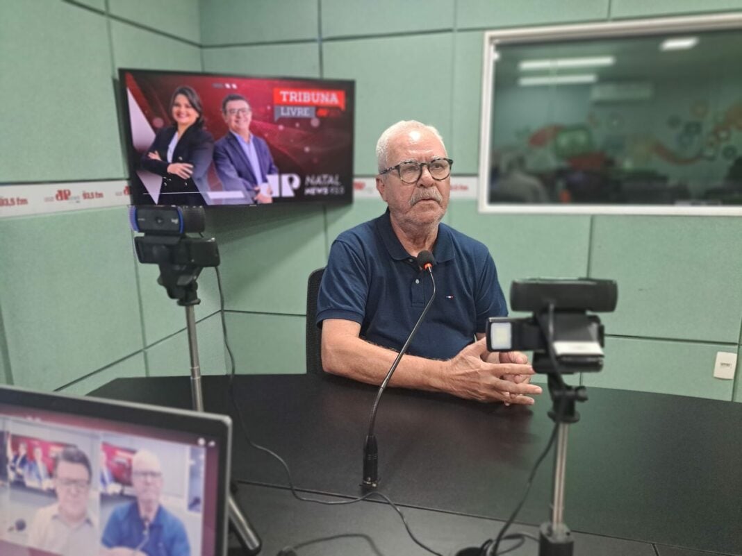 Zeca Melo. Foto: Pedro Henrique Brandão/Jovem Pan News Natal