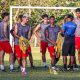 O elenco do Santa Cruz de Natal se prepara para a temporada 2025. Foto: Ricardo Oliveira