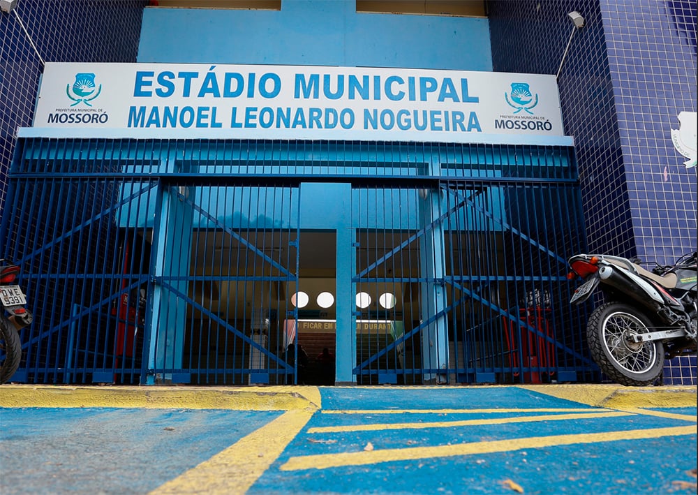 O projeto de construção do novo estádio será viabilizado a partir da permuta do Nogueirão. Foto: Divulgação/Prefeitura de Mossoró