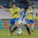 Seleção Brasileira Sub-20 enfrenta o Argentina pelo Sul-Americano 2025 na cidade de Caracas nessa quinta-feira 13/02. Foto: RAFAEL RIBEIRO/CBF