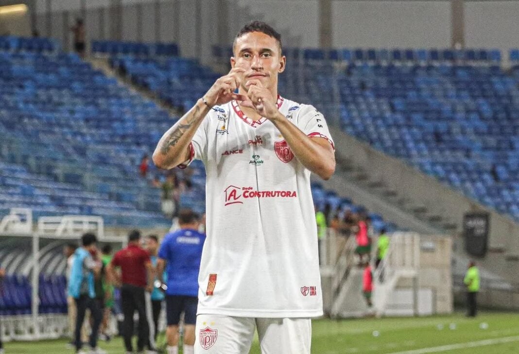 Samuel deixa o Potiguar de Mossoró como artilheiro da equipe em 2025. Foto: Hudson Gabriel