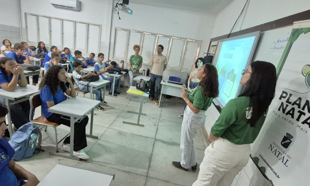 Planta Natal celebra o Dia da Caatinga com gincana educativa em escola da zona Norte