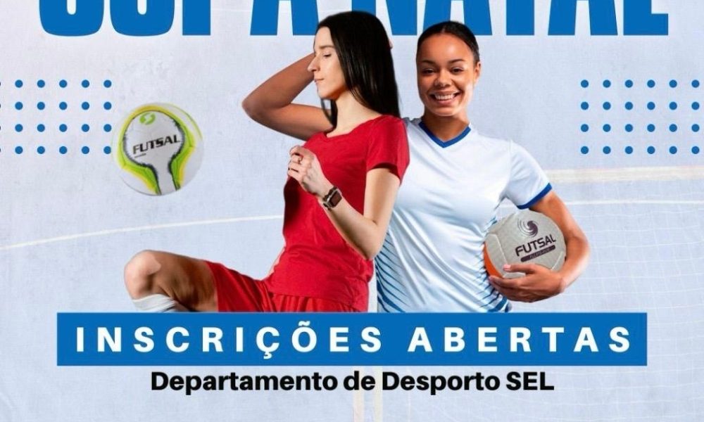 Inscrições para Copa Natal de Futsal Feminino estão abertas até o dia 8 de maio