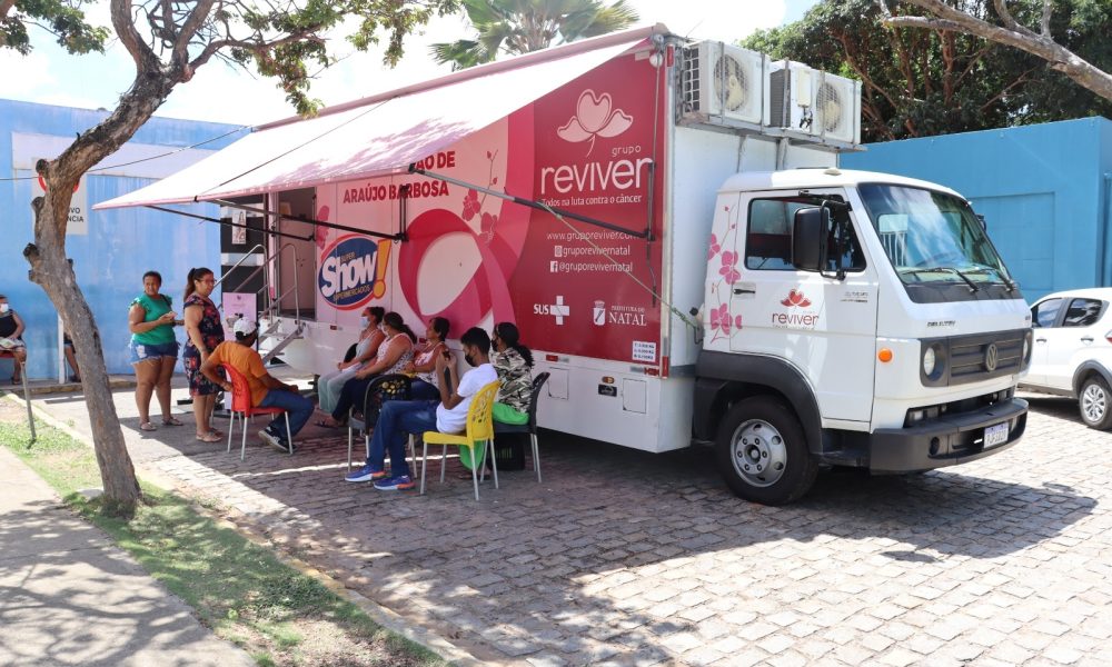 Serviço itinerante de mamografia chega ao bairro de Cidade da Esperança