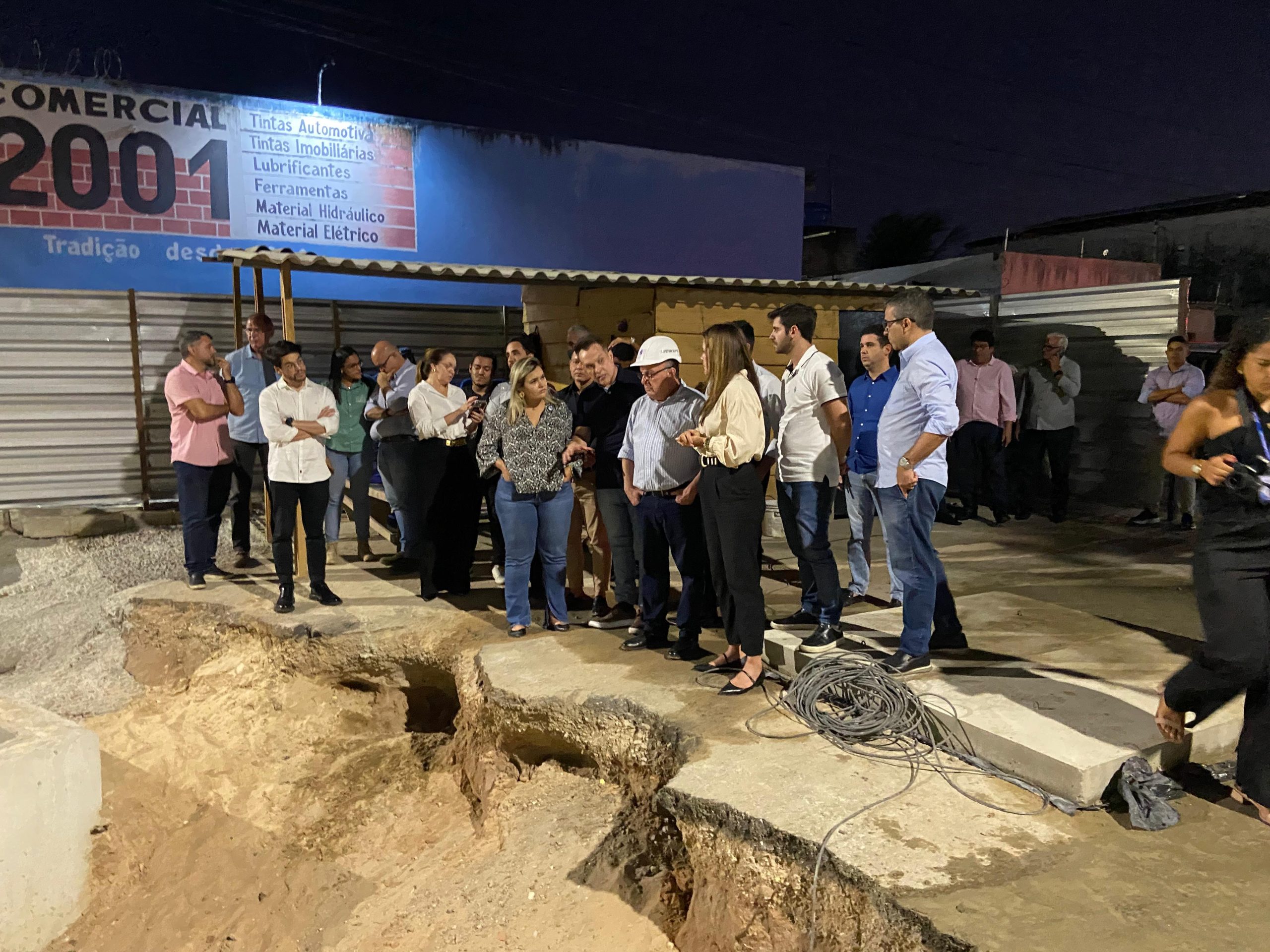 Prefeito Paulinho Freire acompanha avanço das obras na Zona Norte de Natal