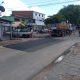 Avenida Chegança, na Zona Norte, recebe operação tapa buraco