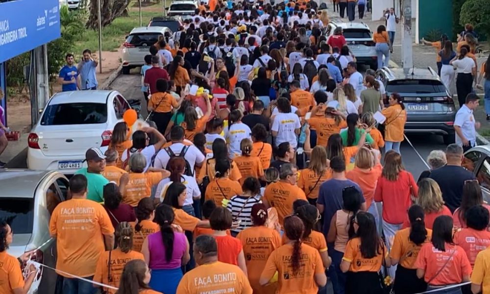 Caminhada “Faça Bonito” mobiliza Natal pelo fim da violência contra crianças e adolescentes