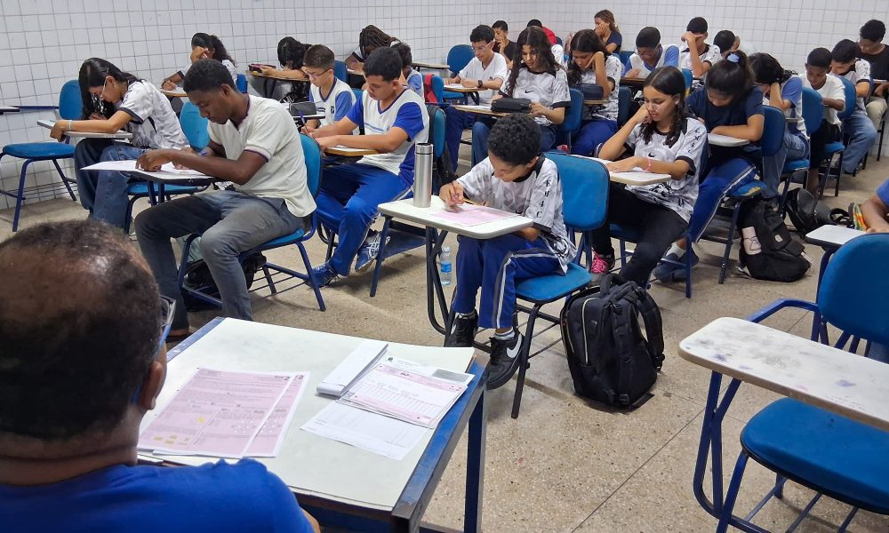 Estudantes da Rede Municipal participam da 1ª fase da OBMEP 2025