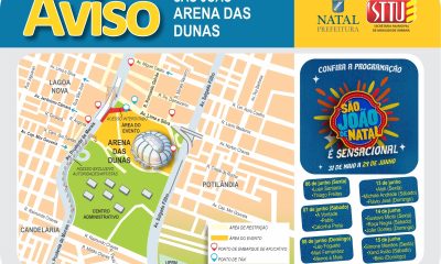 STTU define operação especial de trânsito para o São João no Polo Arena das Dunas