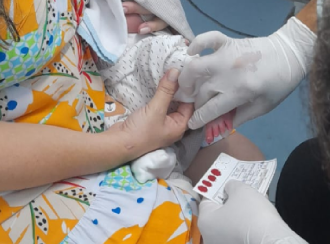 Natal reforça a importância do Teste do Pezinho no diagnóstico precoce de doenças em recém-nascido