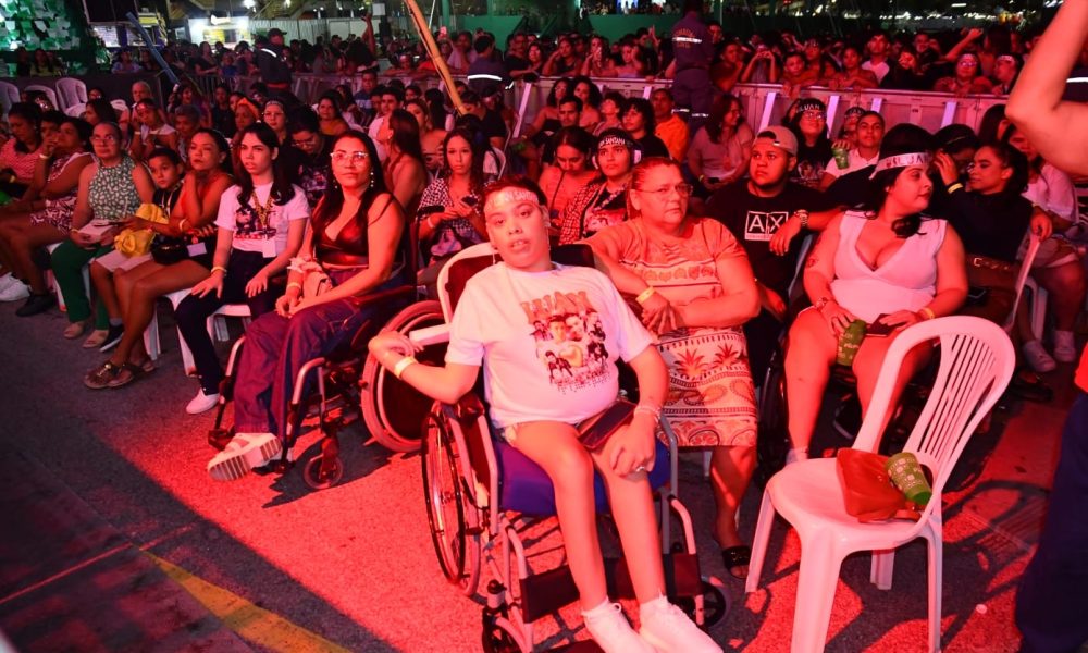 Área PCD no São João de Natal garante acessibilidade e inclusão no Polo Arena das Dunas