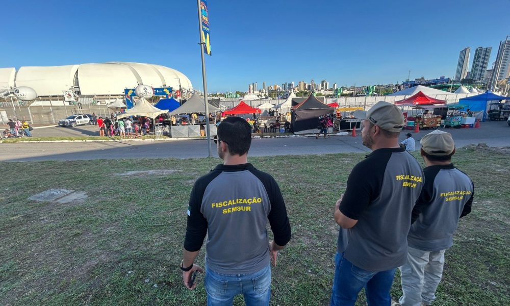 Organização do comércio informal no entorno da Arena das Dunas é destaque no São João
