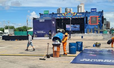 Urbana recolhe 15 toneladas de resíduos no segundo final de semana do São João de Natal