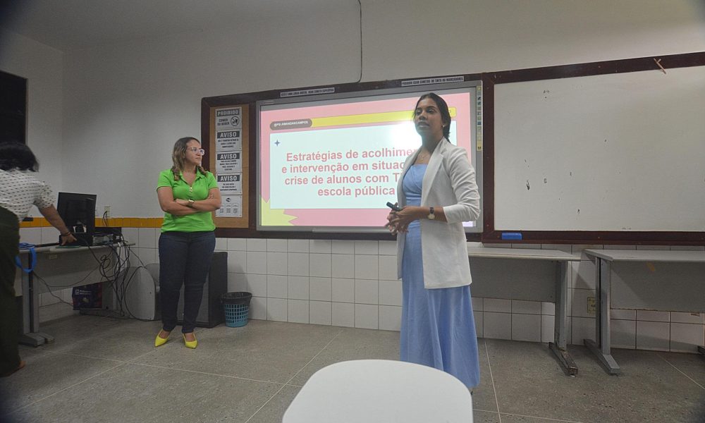 Professores de Inglês aprendem com estudantes com TEA em situações de crise 