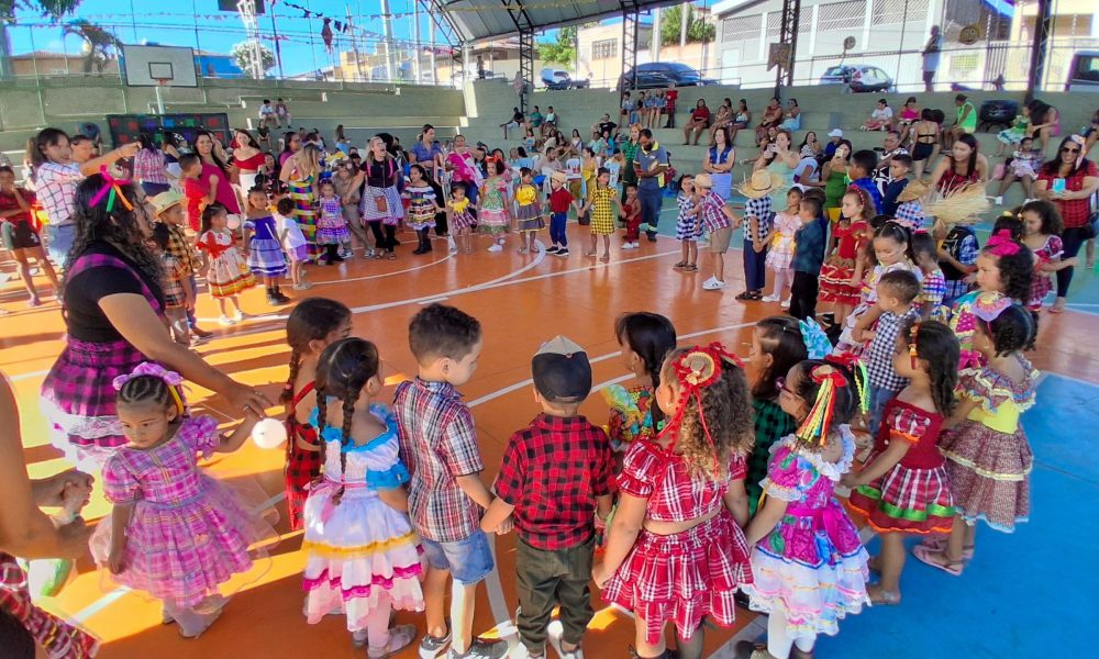 Festejos juninos na Rede Municipal de Ensino seguem com muita animação