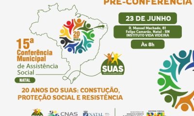 Natal realiza Pré-Conferência de Assistência Social em preparação à 15ª Conferência Municipal