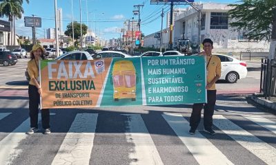 STTU prossegue com ação educativa sobre Faixa Exclusiva de Transporte Público