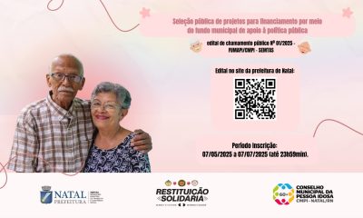 Inscrições para seleção de projetos voltados à pessoa idosa são prorrogadas até 7 de julho
