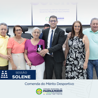 Atetlas foram homenageados com a Comenda do Mérito Desportivo